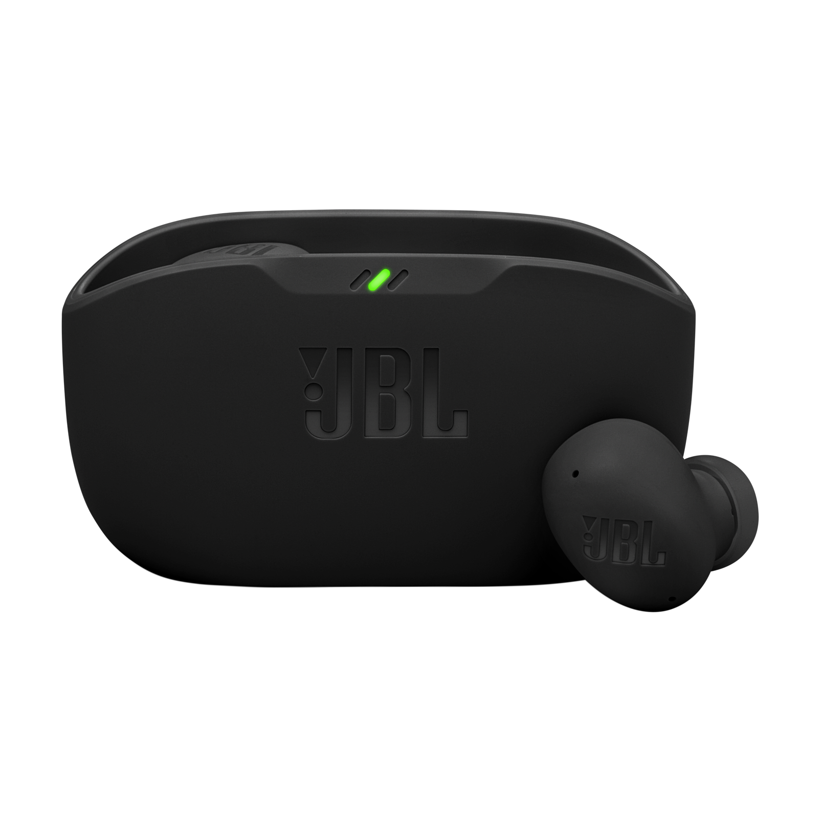 JBL Wave Buds 2 - Black - True Wireless Noise Cancelling Earbuds - Hero